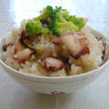 nasubeam's cooksnap of when they made 昆布茶でおいしい！　たこの炊き込みご飯.