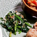 mrachhan's cooksnap of when they made ★ほうれん草としらすのおかか炒め★.