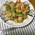 クック1U0YQ1☆'s cooksnap of when they made エビときゅうりのピリ辛マヨ炒め☆.
