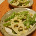 時花菜's cooksnap of when they made レンコンといんげんの胡麻和え.