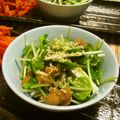 時花菜's cooksnap of when they made オクラの芽の納豆サラダ.