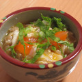 もんしゅしゅ's cooksnap of when they made 【農家のレシピ】エノキと長ネギの玉子丼.