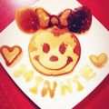 chicole's cooksnap of when they made キャラホットケーキ＊オラフ.