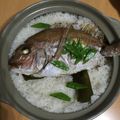 Nicoleson's cooksnap of when they made 鯛めし.