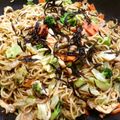 にじすき's cooksnap of when they made 貧血娘御用達☆ひじき焼そば.