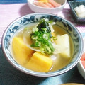 ＴＯＭＯＷＡＴ's cooksnap of when they made 3種の芋の味噌汁.