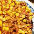 nobuchin55's cooksnap of when they made 簡単！豚肉とコーンのバターケチャップ炒め.
