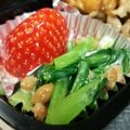 めかにか's cooksnap of when they made 味付けは塩麹だけ!!小松菜の納豆和え.