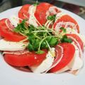 MINA's cooksnap of when they made ワインのお供に♪おしゃれ＆簡単カプレーゼ.