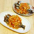 YUZVIO's cooksnap of when they made ししゃもの焼き浸し☆玉葱＆人参たっぷり♪.