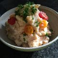ぐーたらレシピ研究所's cooksnap of when they made 簡単！レンジで♡明太子ポテトサラダ.