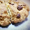 きゃらめる☆彡's cooksnap of when they made スタバ風✩チョコレートチャンクスコーン.