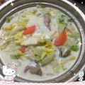 もぐもぐ人's cooksnap of when they made 鍋リメイク★青梗菜(小松菜)のクリーム煮.
