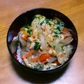 由良たん's cooksnap of when they made 旦那の大好物『玉子とろ～り、カツ丼』.