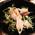 さらんだー's cooksnap of when they made ササミとかいわれの梅和え♪.