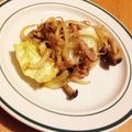 ぶたちゃんず's cooksnap of when they made ご飯がすすむ！味噌だれ肉野菜炒め.