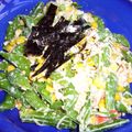 Ａyu's cooksnap of when they made スナップエンドウとえびの白和えサラダ.