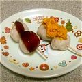 ぴまたま's cooksnap of when they made ご飯と里芋だけでお団子作ろ♡.