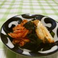 赤い電話's cooksnap of when they made 腹ペコでも和えるだけ！ワカメキムチ.