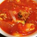 葉っぱ農園's cooksnap of when they made チキンのトマト煮込み＊ダイエット作り置き.