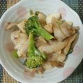クック18WCCK☆'s cooksnap of when they made かぶとブロッコリーのオイマヨ炒め♪.