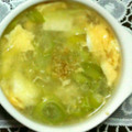 ma___111's cooksnap of when they made ネギと豆腐のとろとろ卵スープ.