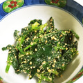 マナとエミ's cooksnap of when they made 簡単比率＊ほうれん草のごま和え.