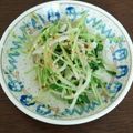 みちゆぴ's cooksnap of when they made 簡単‼モヤシと豆苗のナムル.