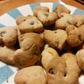 noriety's cooksnap of when they made 簡単！チョコバナナクッキー.