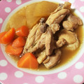 ひたゆな's cooksnap of when they made 簡単すぎる☆手羽元と大根のやわらか煮♪.