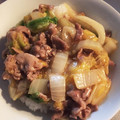 miiiko様's cooksnap of when they made 白菜と豚肉の和風あんかけ丼.