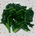 sweet_rose's cooksnap of when they made ほうれん草ナムル.