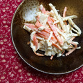 ふたごゆき's cooksnap of when they made 超~簡単☆大根の胡麻マヨ和え.