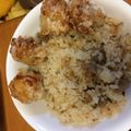 a0imama♡'s cooksnap of when they made ひき肉チャーハン❗️.