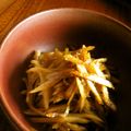 野菜のはたけ's cooksnap of when they made 簡単★きんぴらごぼう.