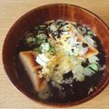 caruga's cooksnap of when they made 簡単☆お餅茶づけ.