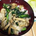 nana_koko's cooksnap of when they made 香り豊かな牡蠣丼.