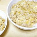 テディー１'s cooksnap of when they made ひき肉の卵とじっ.
