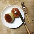 saemi✩'s cooksnap of when they made 牛乳不要！ふわふわホットケーキ.