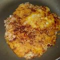 kyokoha's cooksnap of when they made フライパンで★焼きチーズのケチャご飯ピザ.