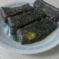 ｺｱﾗ's cooksnap of when they made さつまいもと黒ゴマ米粉蒸しパン★もちふわ.