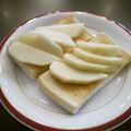 スタイリッシュママ's cooksnap of when they made サクッとジューシー✿梨のポケットサンド✿.
