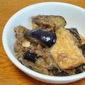 もっちぃ｡'s cooksnap of when they made 揚げなすと厚揚げの味噌挽き肉炒め☆.