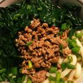 ＊にょにょん＊'s cooksnap of when they made 冷凍うどんで☆坦々麺.