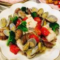 LimeLunch's cooksnap of when they made かじき鮪のアクアパッツァ.