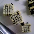 tamotan∞'s cooksnap of when they made チーズで可愛い市松チェックなハート.