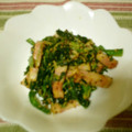無邪気なたらこ's cooksnap of when they made ほうれん草とベーコンの粒マスタード炒め.