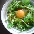 ツルコ's cooksnap of when they made 簡単◆混ぜるだけ！シャッキっと水菜卵ご飯.