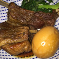 ふにのすけ's cooksnap of when they made スペアリブ（豚の角煮）と卵のしょうが煮.