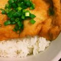 上条真由's cooksnap of when they made 簡単！早い！おあげ丼.